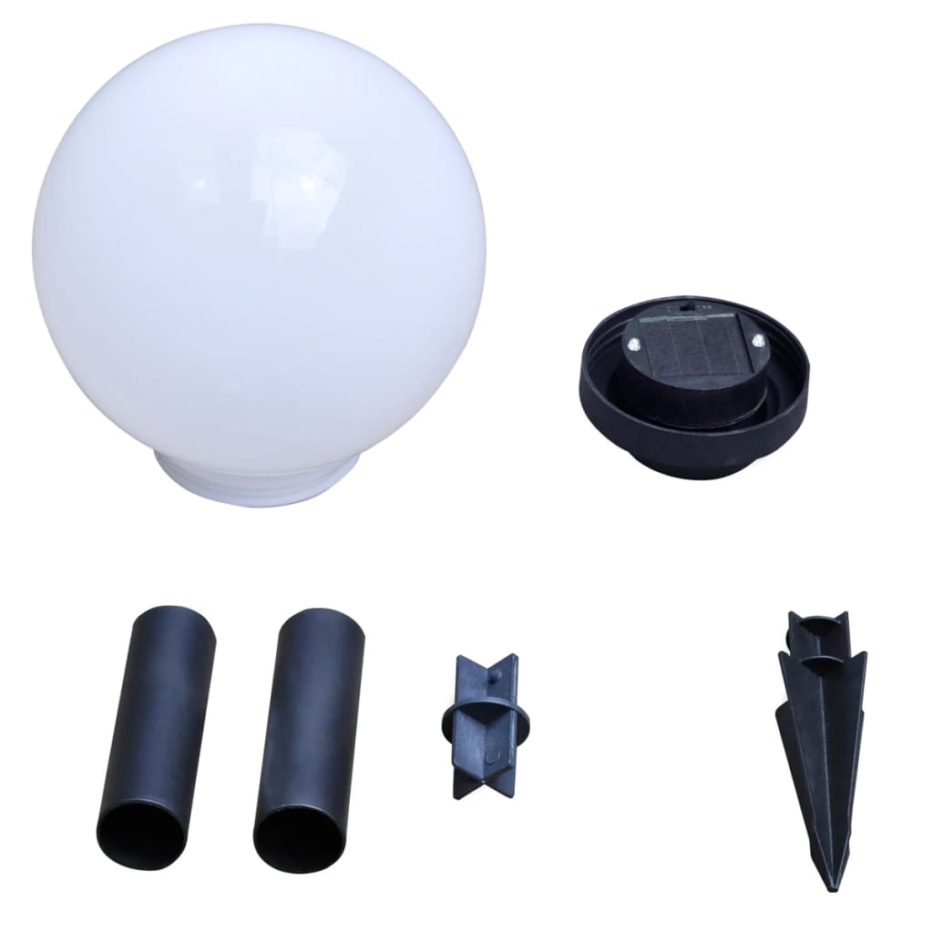 8 pcs Lampes d’allée d’extérieur à LED 15 cm et piquet au sol - Éclairage extérieur