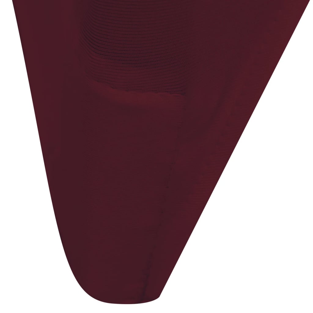50 housses de chaise extensibles bordeaux