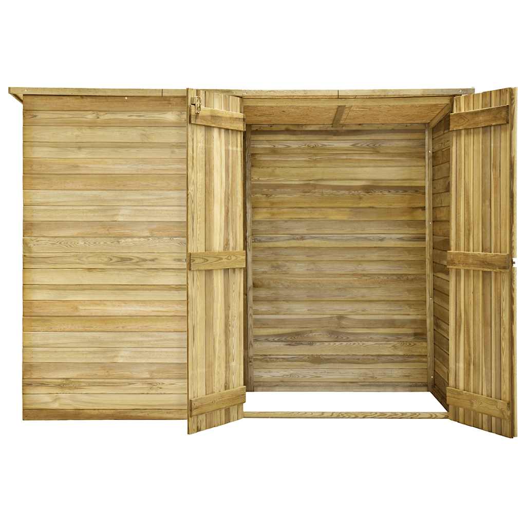 Abri de jardin 232x110x170 cm Bois de pin imprégné