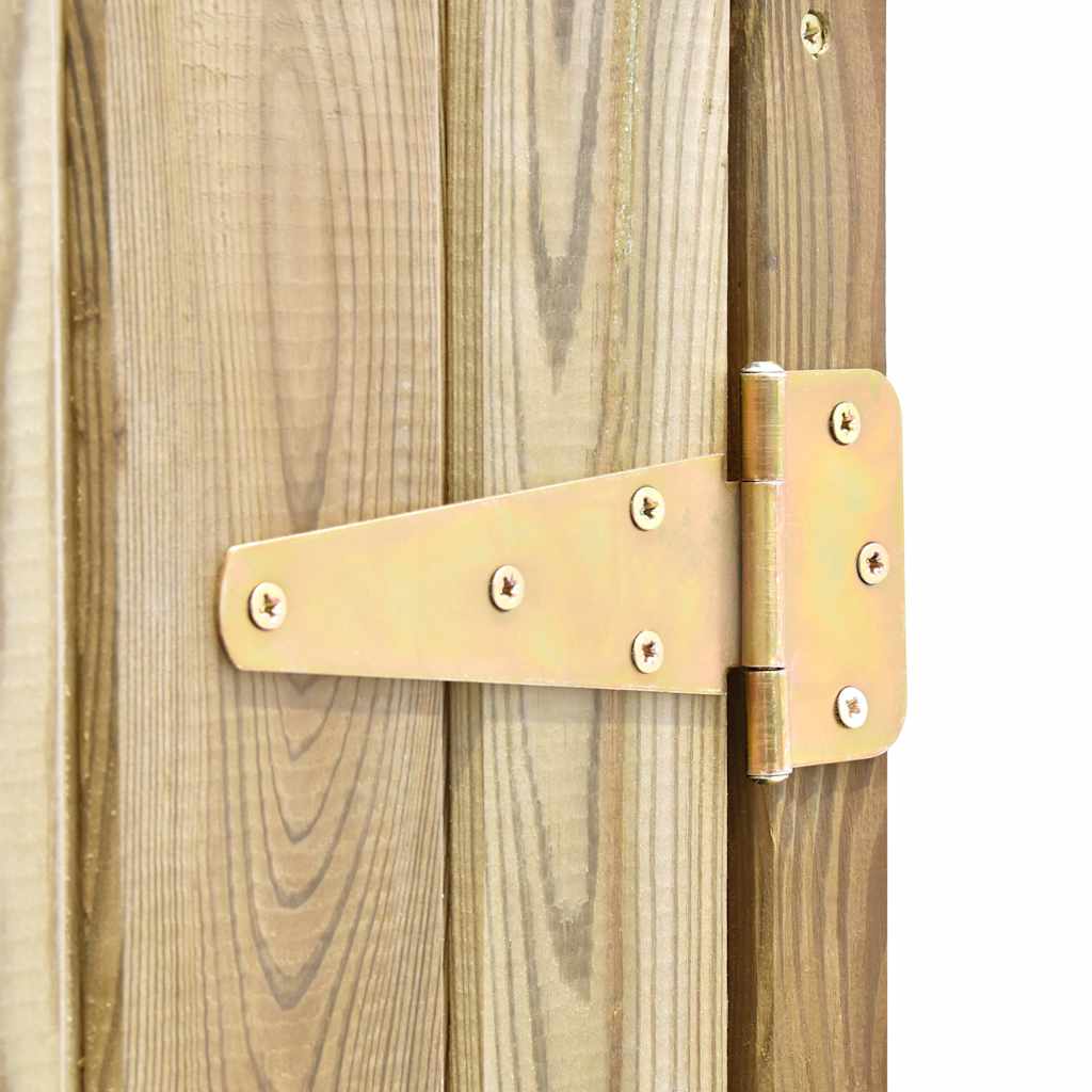 Abri de jardin 232x110x170 cm Bois de pin imprégné
