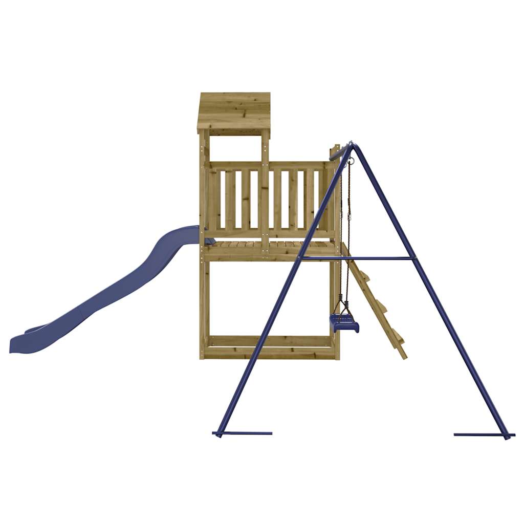 Aire de jeux d'extérieur bois de pin imprégné