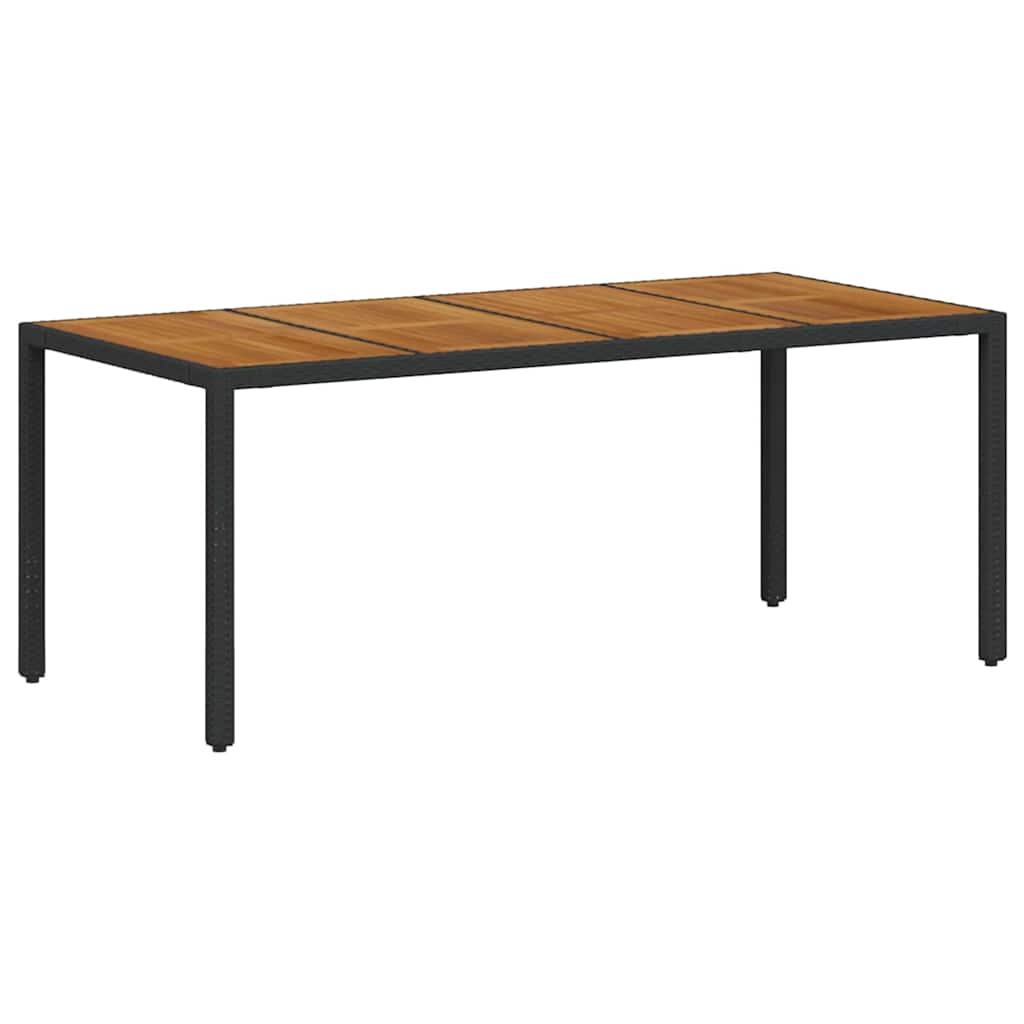 9 pcs Noir, Marron 190 x 90 x 75 cm