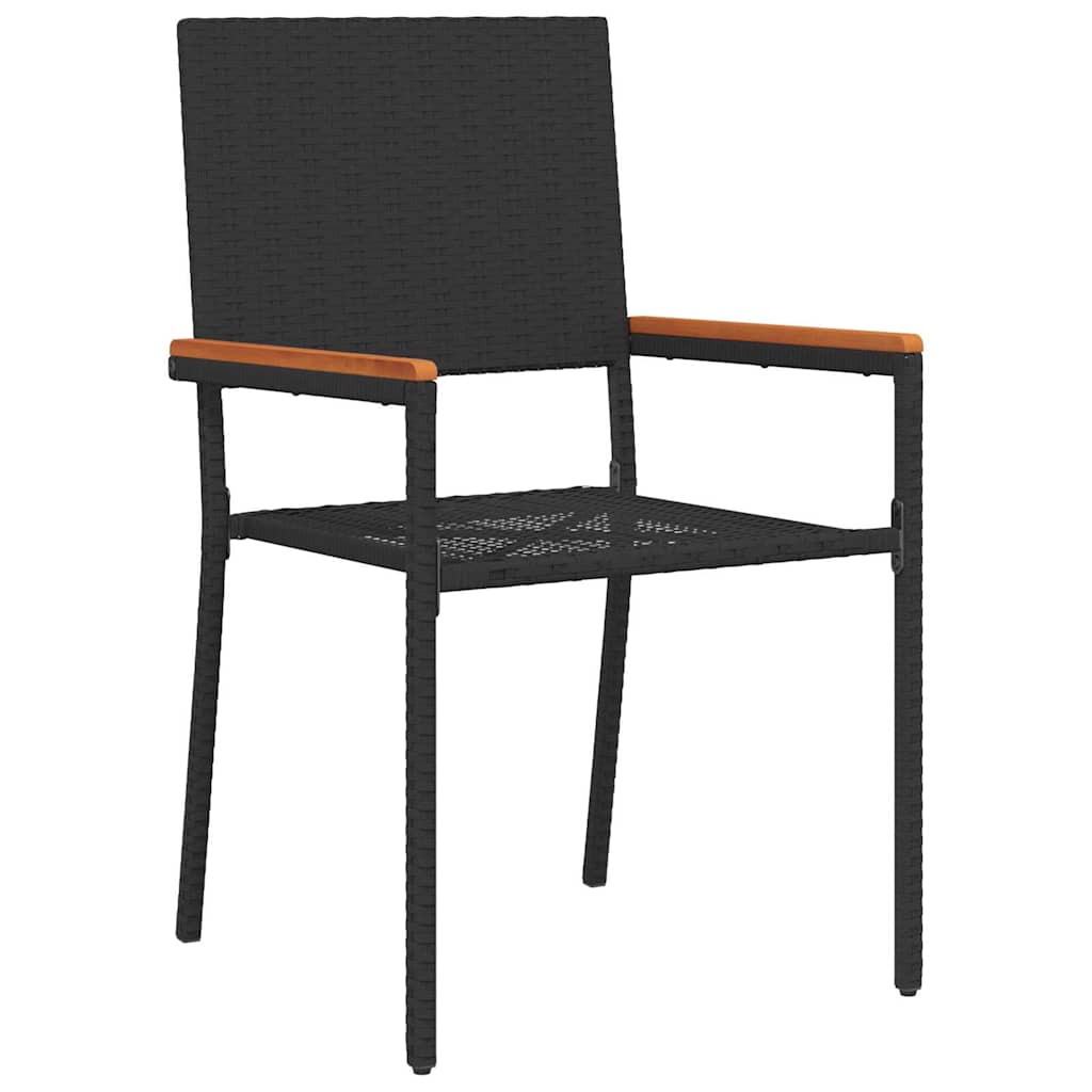 9 pcs Noir, Marron 190 x 90 x 75 cm