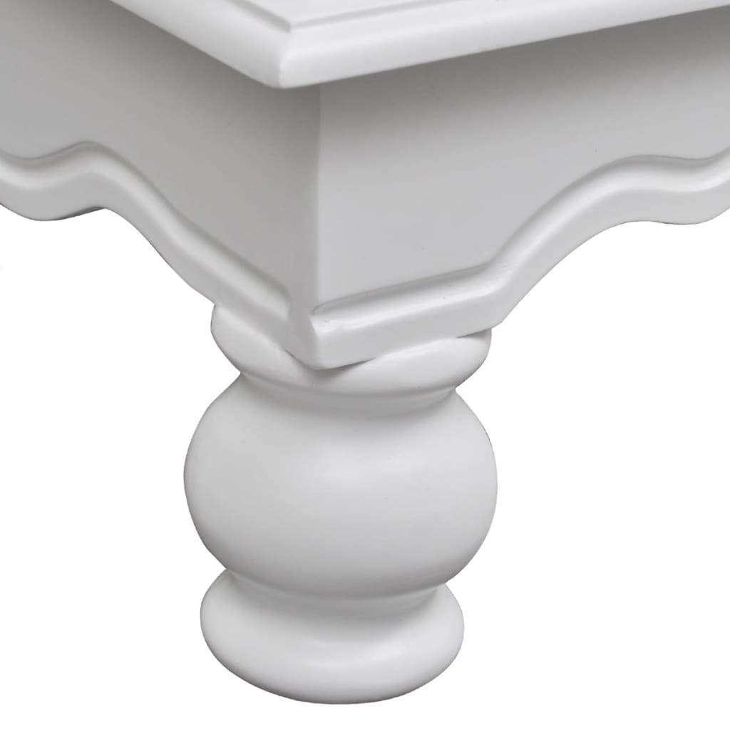Armoire avec 2 portes et 1 tiroir Bois Blanc - Buffets & bahuts