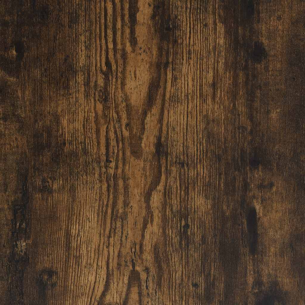 Armoire avec 2 tiroirs chêne fumé 60x31x40 cm bois d’ingénierie - Commodes