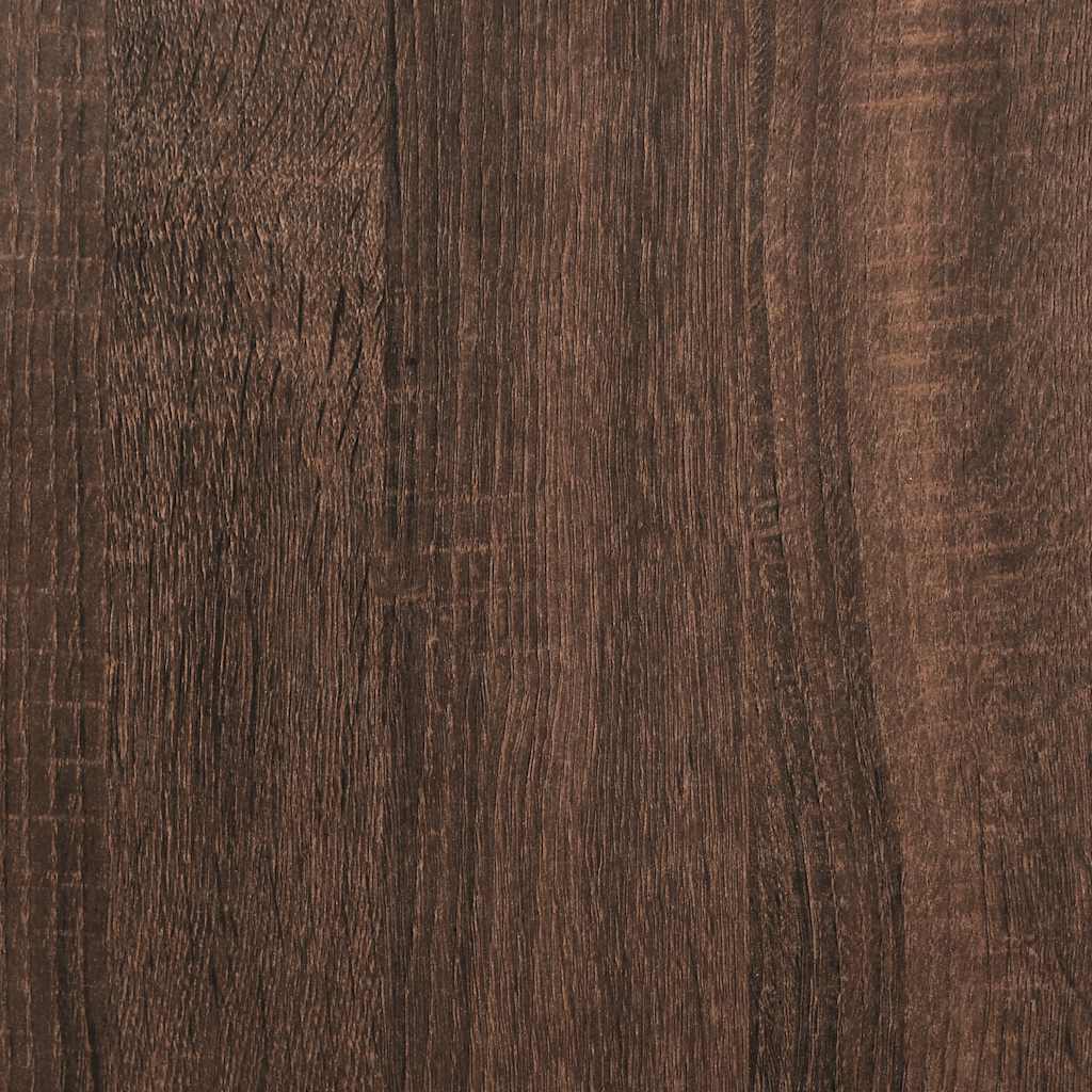 Armoire avec 2 tiroirs chêne marron 60x31x40 cm bois ingénierie - Commodes