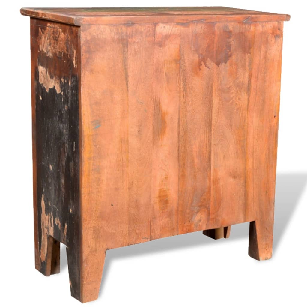Armoire avec 4 tiroirs Bois massif de récupération - Commodes