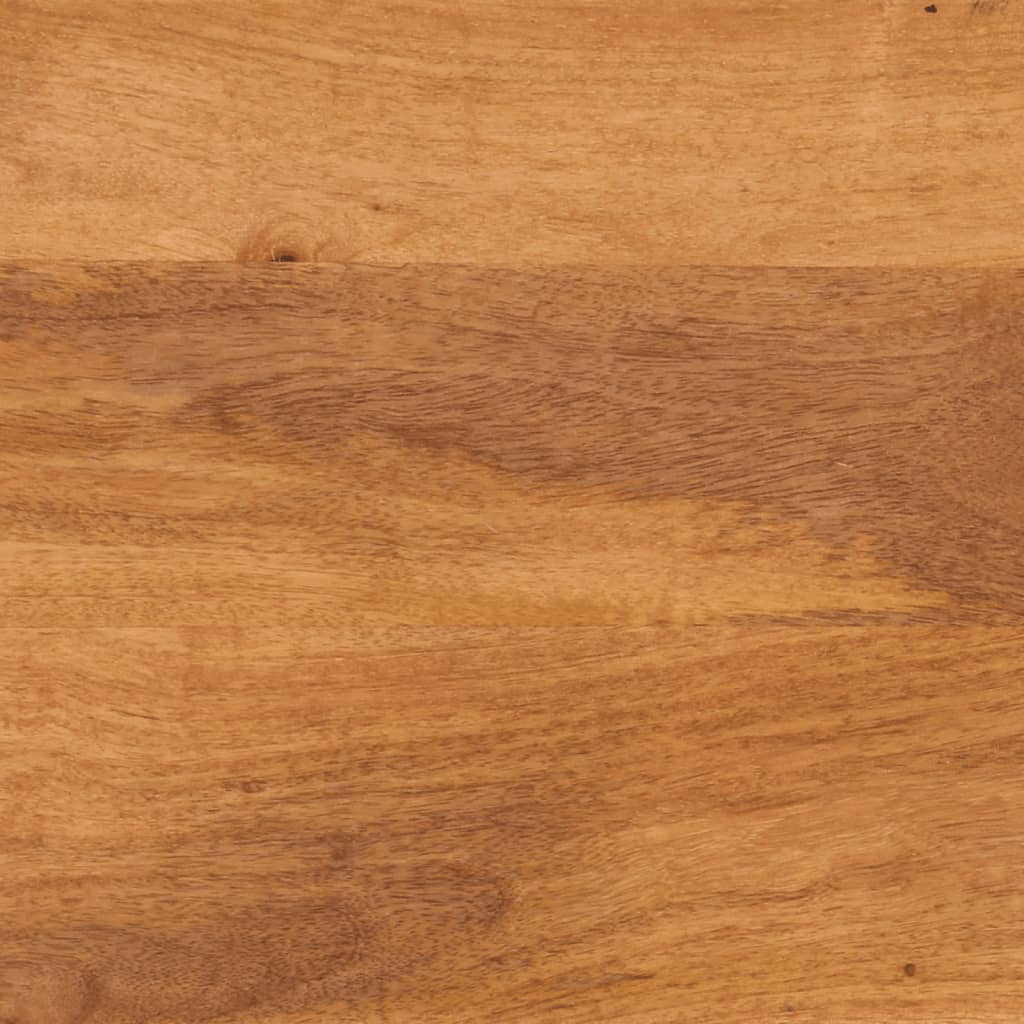 Armoire bain marron et noir 38x33,5x160 cm bois massif manguier - Meubles-lavabos de salle de bains