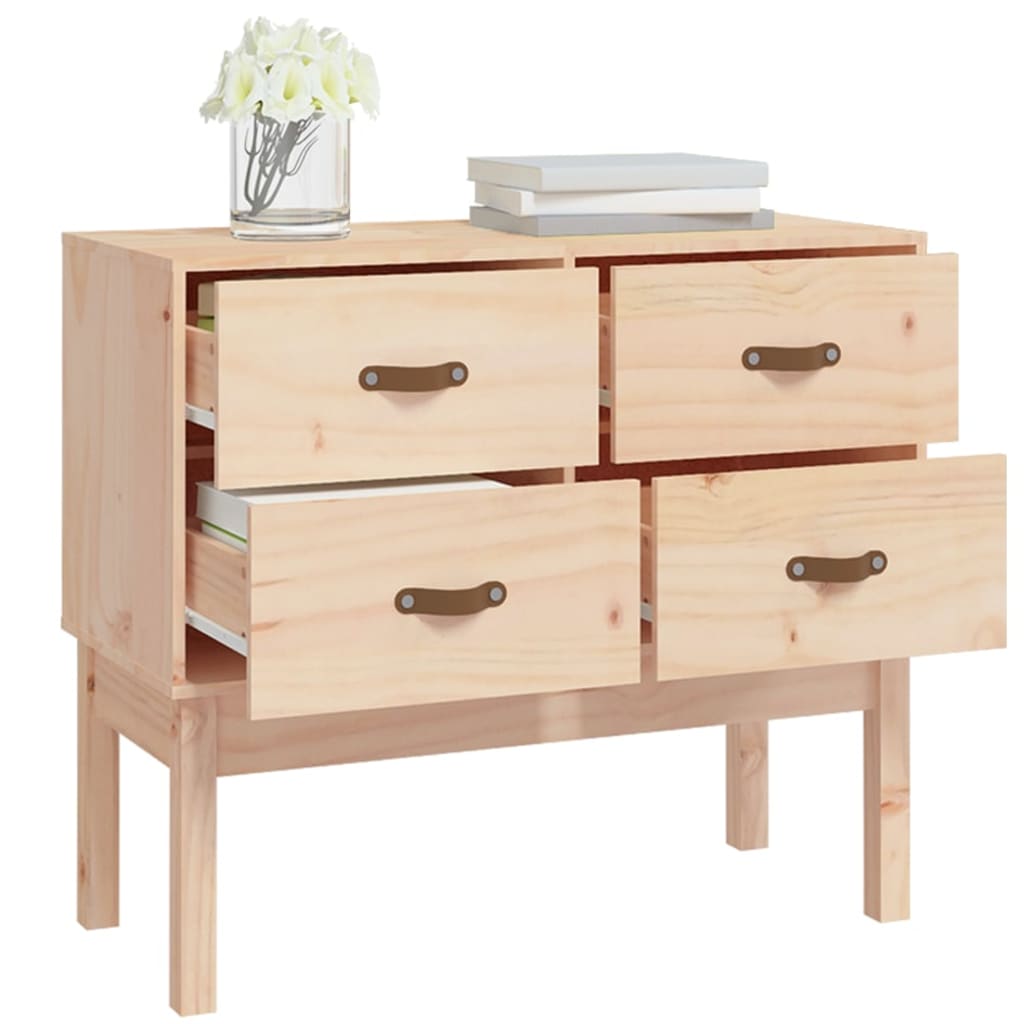 Armoire console 90x40x78 cm Bois de pin solide - Buffets & bahuts