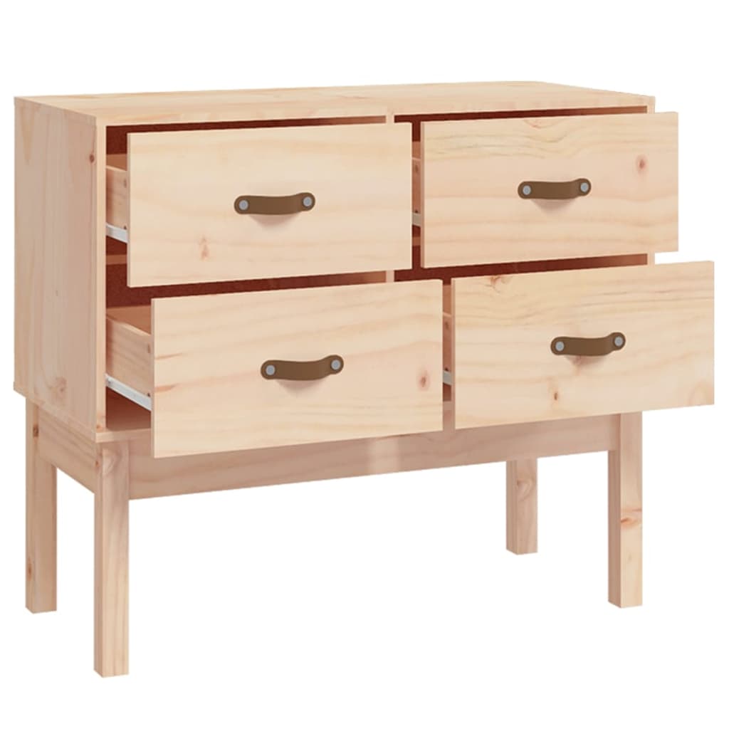 Armoire console 90x40x78 cm Bois de pin solide - Buffets & bahuts