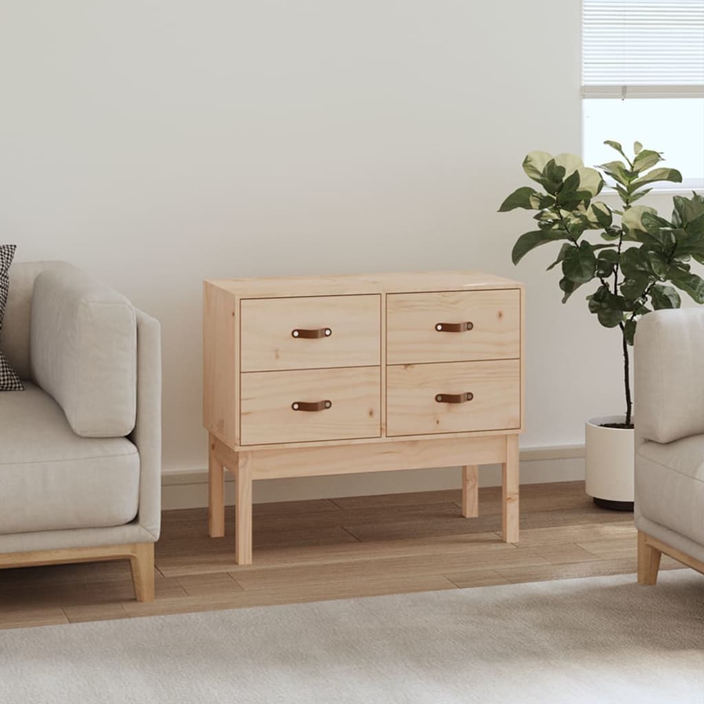 Armoire console 90x40x78 cm Bois de pin solide - Buffets & bahuts
