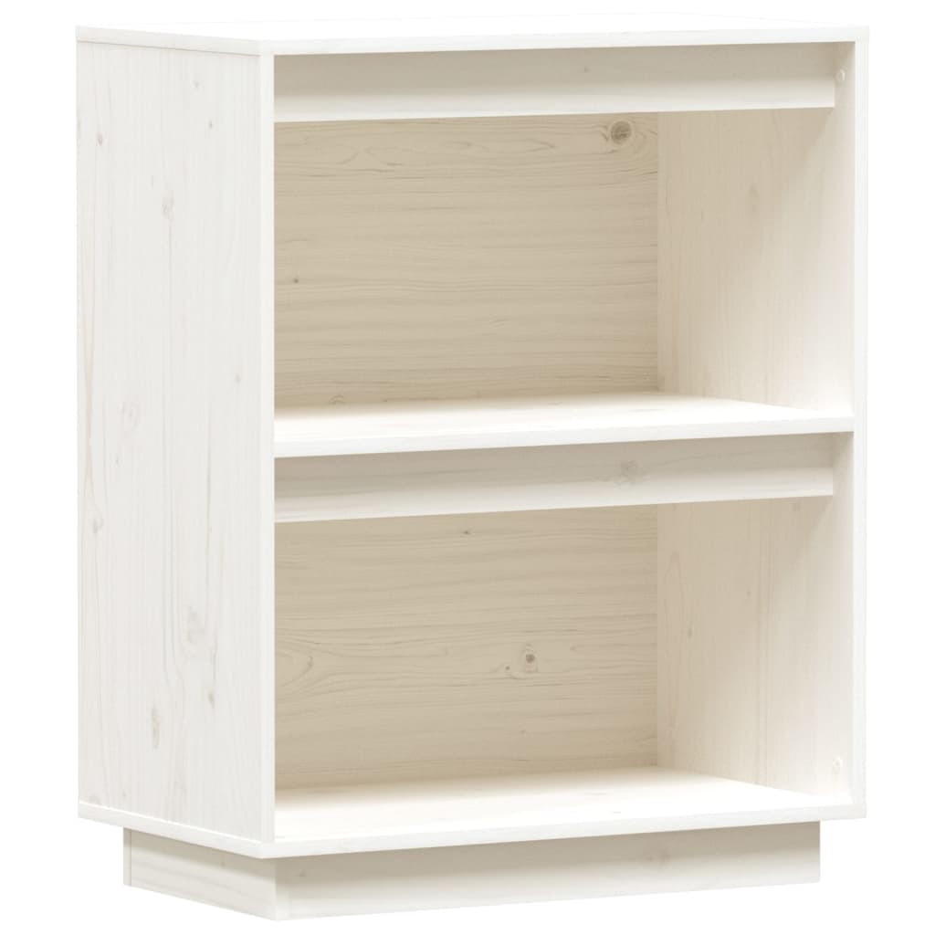 Armoire console Blanc 60x34x75 cm Bois de pin solide - Buffets & bahuts