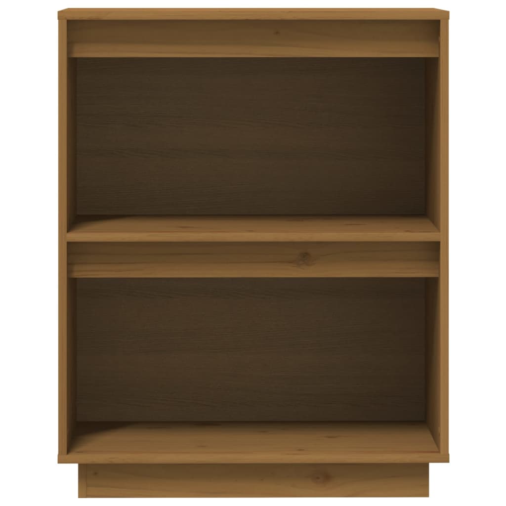 Armoire console Marron miel 60x34x75 cm Bois de pin solide - Buffets & bahuts