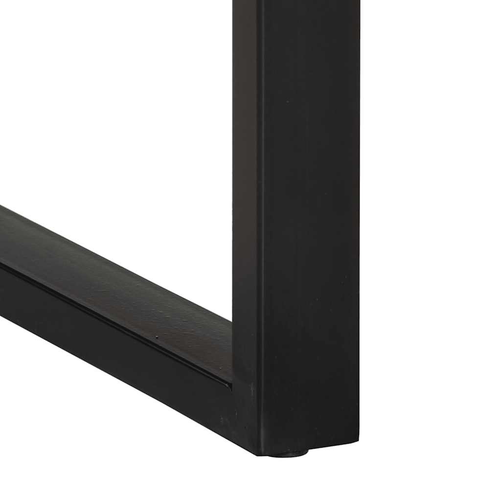 Armoire console multicolore 90x35x75cm bois massif récupération - Tables d’appoint