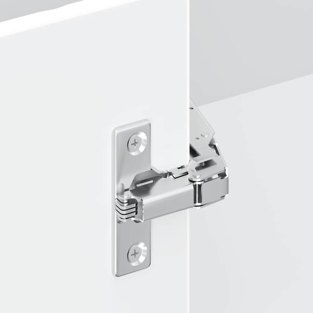 Armoire d’angle de cuisine Kalmar blanc bois d’ingénierie - Meubles de cuisine