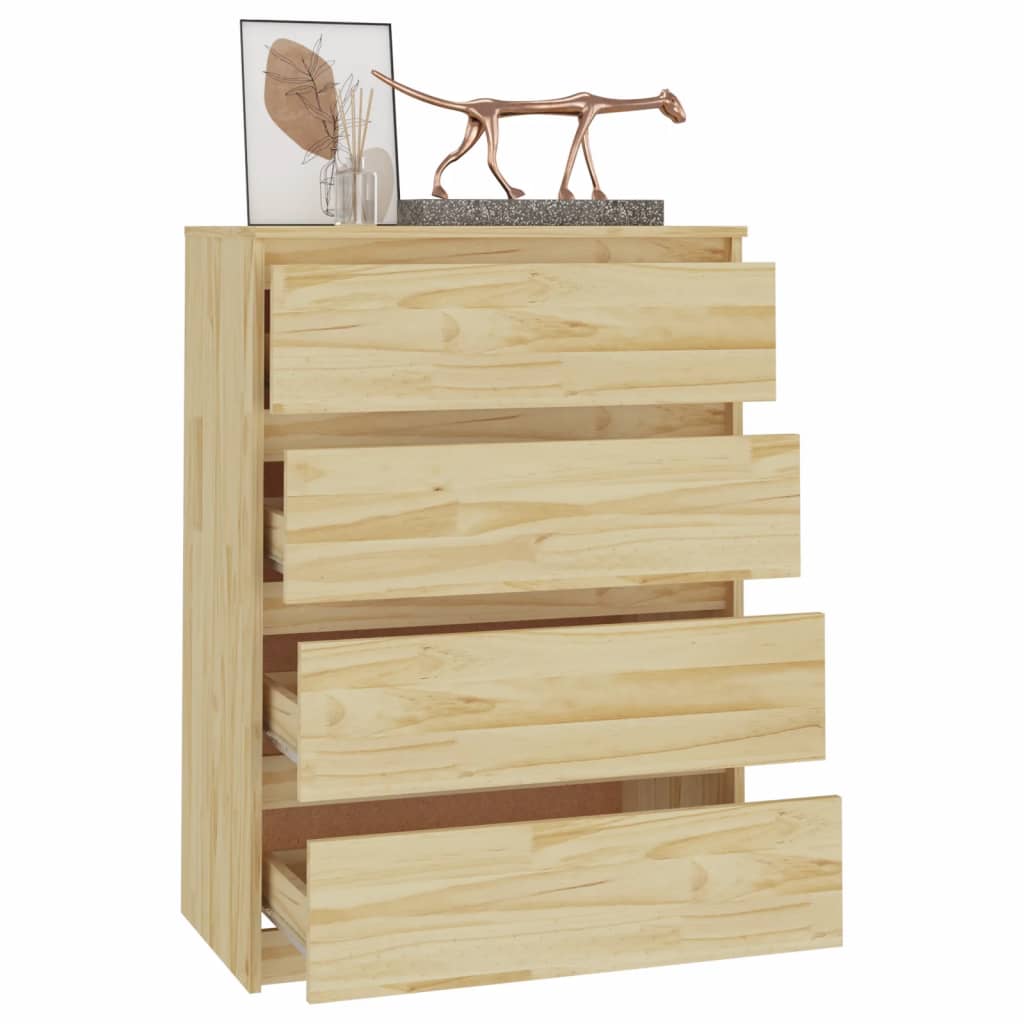 Armoire d’appoint 60x36x84 cm Bois de pin massif - Buffets & bahuts