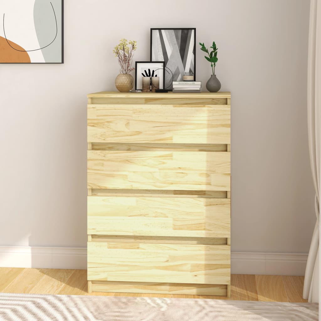 Armoire d’appoint 60x36x84 cm Bois de pin massif - Buffets & bahuts