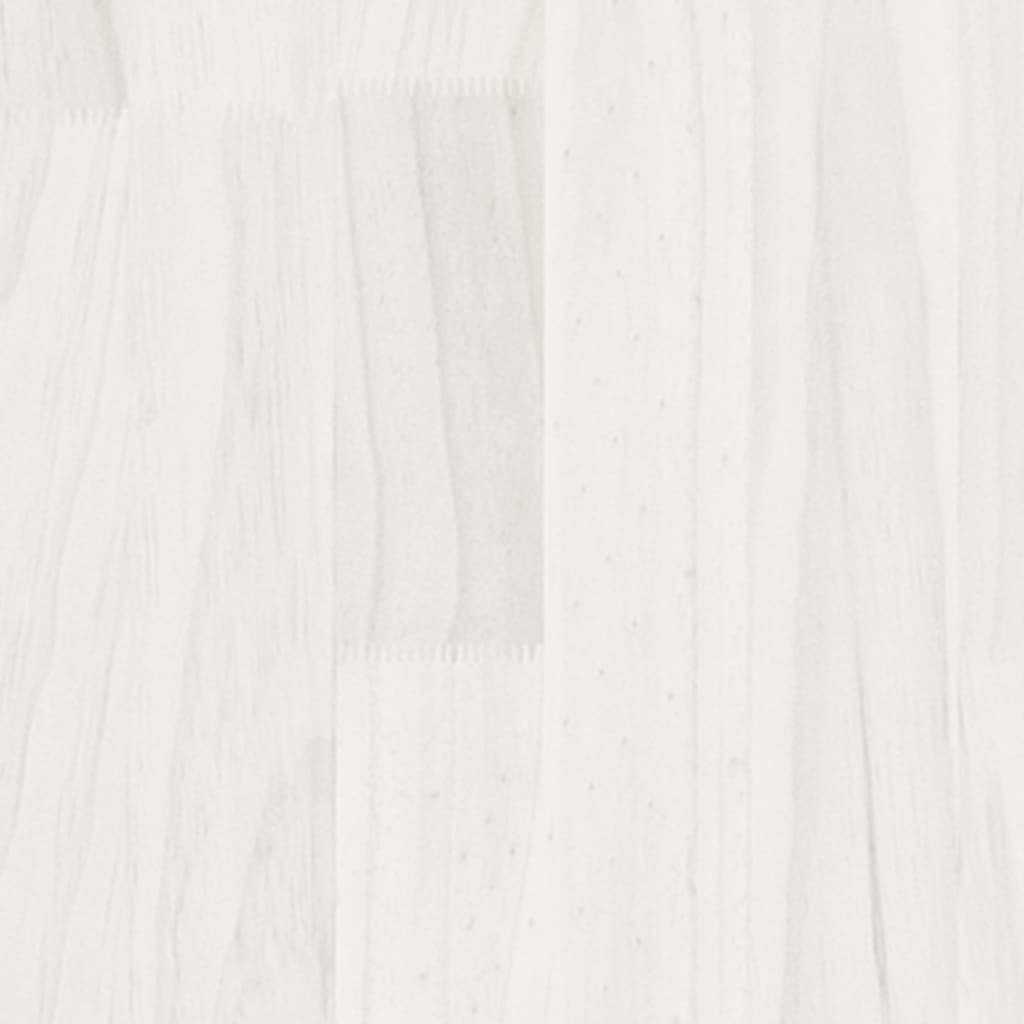 Armoire d’appoint Blanc 60x36x84 cm Bois de pin massif - Buffets & bahuts