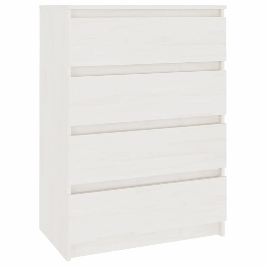 Armoire d’appoint Blanc 60x36x84 cm Bois de pin massif - Buffets & bahuts
