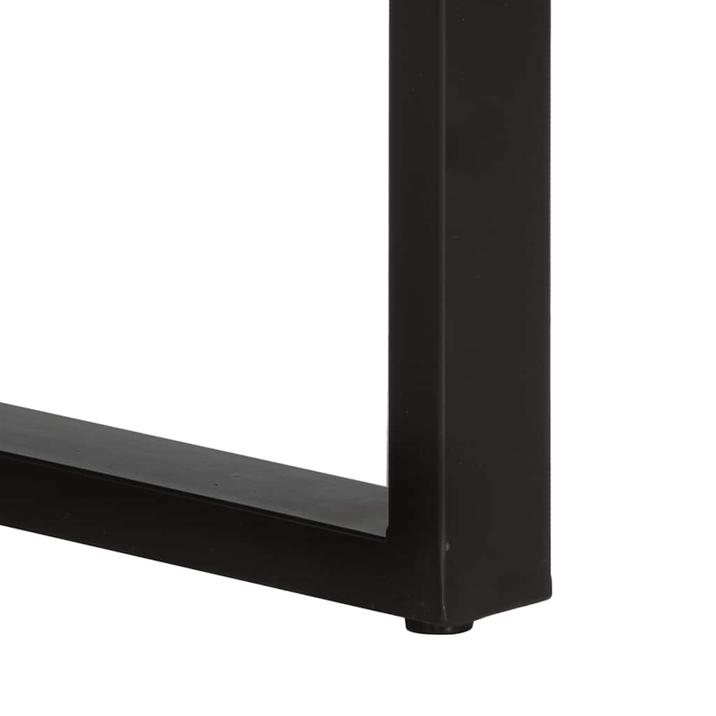 Armoire de console 90x35x75 cm bois de manguier massif brut - Tables d’appoint