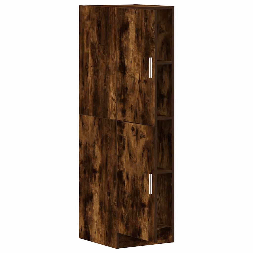 Armoire de cuisine chêne fumé 38x41,5x131,5 cm bois ingénierie - Meubles de cuisine
