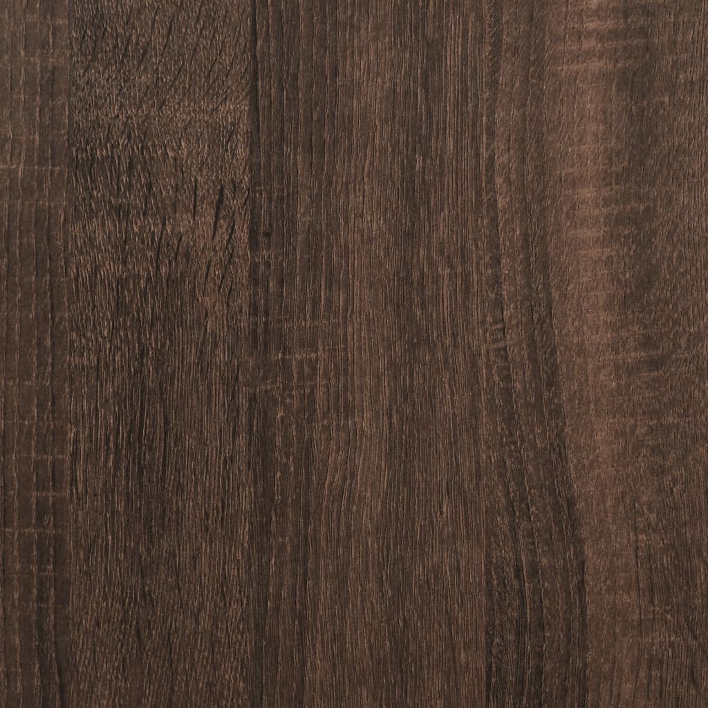 Armoire de cuisine chêne marron 60x50x180 cm bois d’ingénierie - Meubles de cuisine