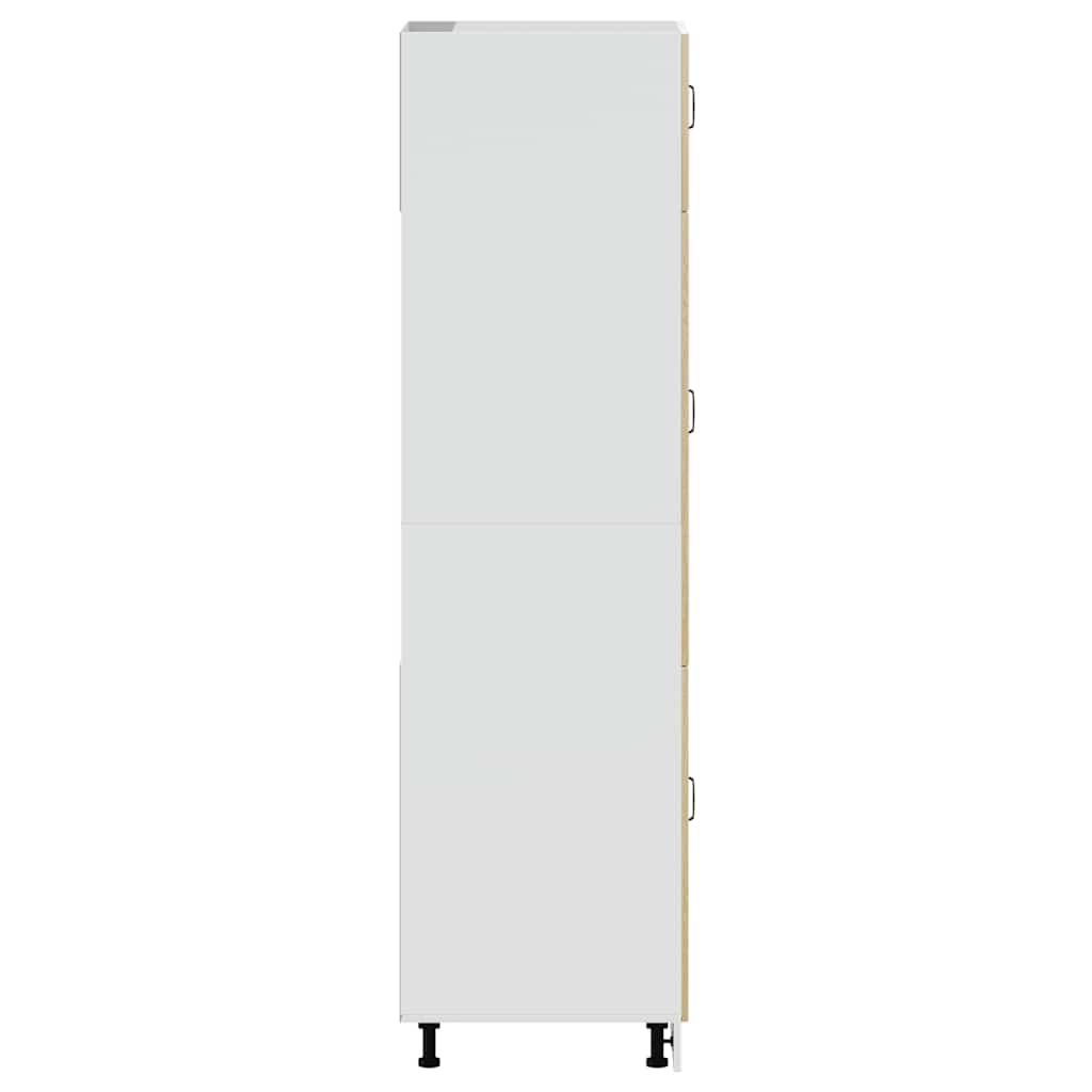 Armoire de cuisine Kalmar chêne sonoma bois d’ingénierie - Meubles de cuisine