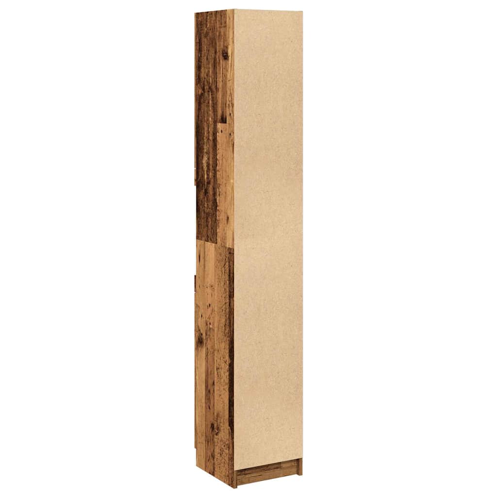 Armoire de salle de bain vieux bois bois d’ingénierie - Meubles-lavabos de salle de bains