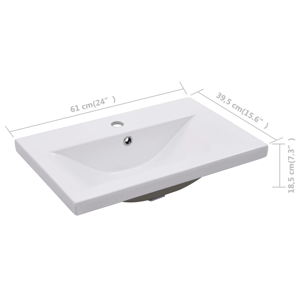 Armoire d’évier avec lavabo intégré Noir Aggloméré - Meubles-lavabos de salle de bains