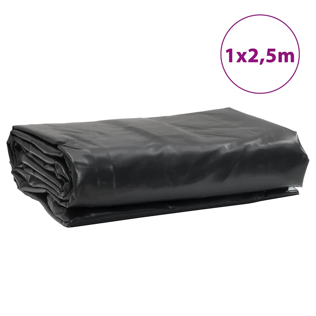 Bâche noir 1x2,5 m 650 g/m² - Bâches