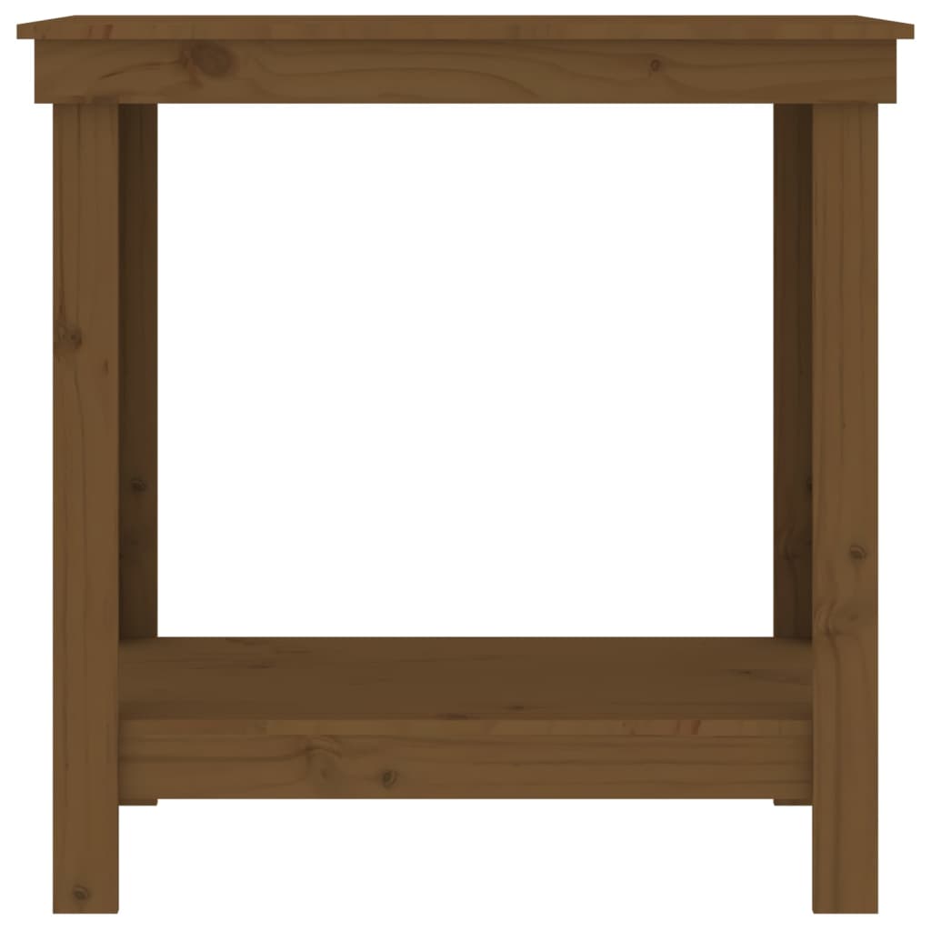 Banc de travail Marron miel 80x50x80 cm Bois de pin massif - Établis
