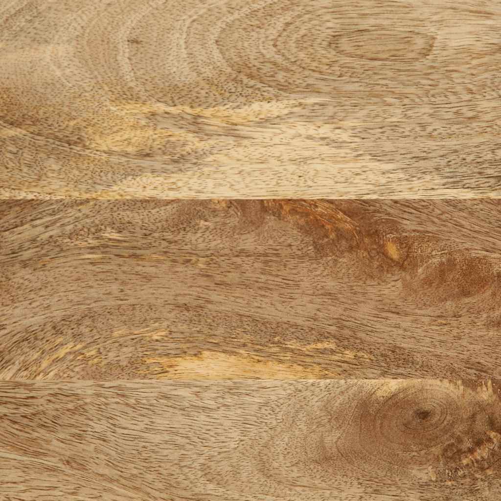 Buffet 60x33,5x75 cm bois de manguier brut massif - Fixations & meubles de rangement multimédia