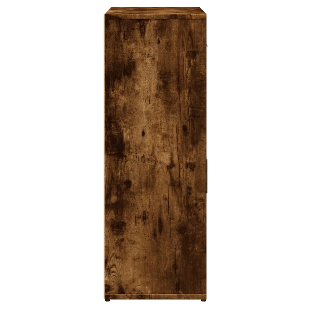 Buffet chêne fumé 60x30x84 cm bois d’ingénierie - Buffets & bahuts