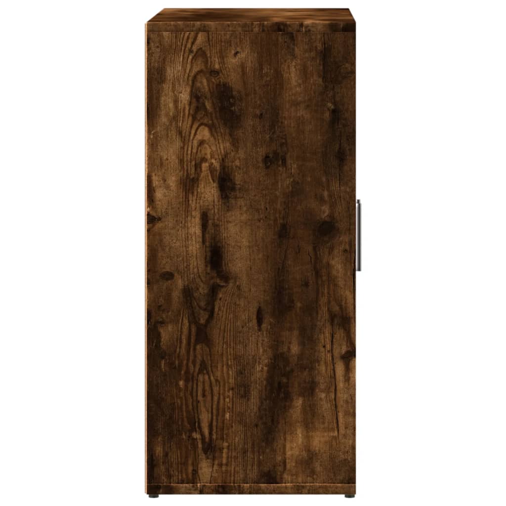 Buffet chêne fumé 60x31x70 cm bois d’ingénierie - Buffets & bahuts