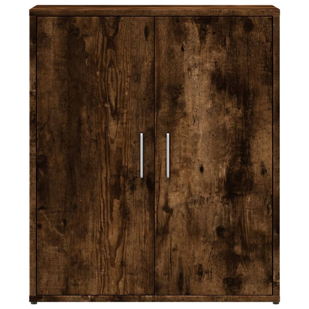 Buffet chêne fumé 60x31x70 cm bois d’ingénierie - Buffets & bahuts