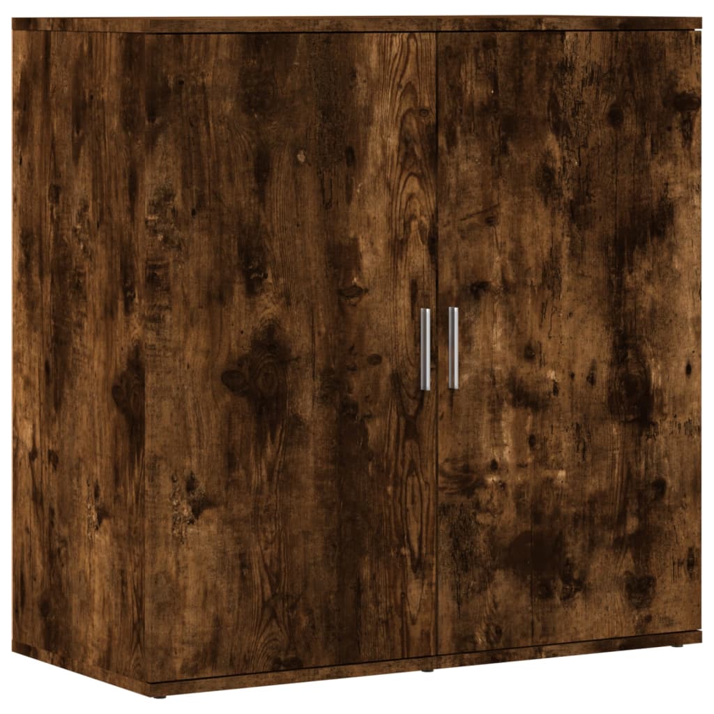 Buffet chêne fumé 79x38x80 cm bois d’ingénierie - Buffets & bahuts