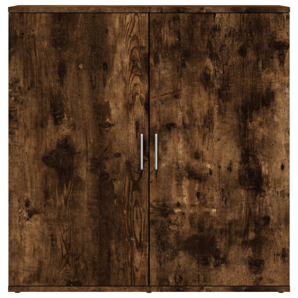 Buffet chêne fumé 79x38x80 cm bois d’ingénierie - Buffets & bahuts