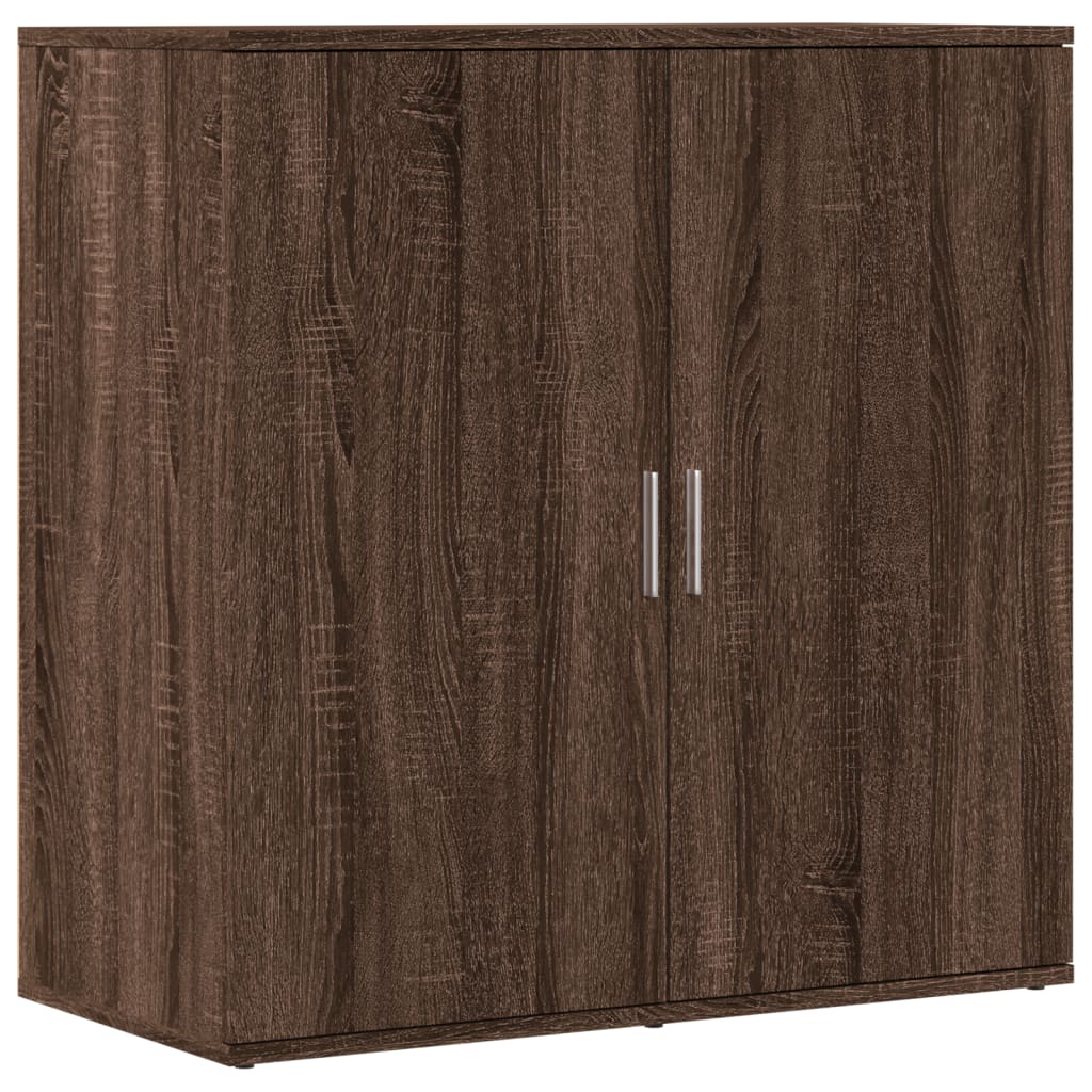 Buffet chêne marron 79x38x80 cm bois d’ingénierie - Buffets & bahuts