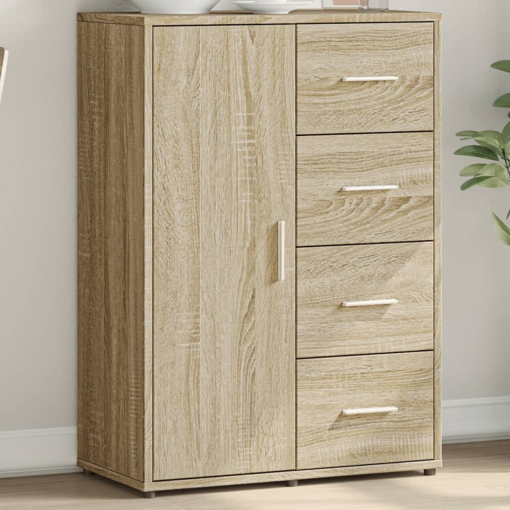 Buffet chêne sonoma 60x31x84 cm bois d’ingénierie - Buffets & bahuts