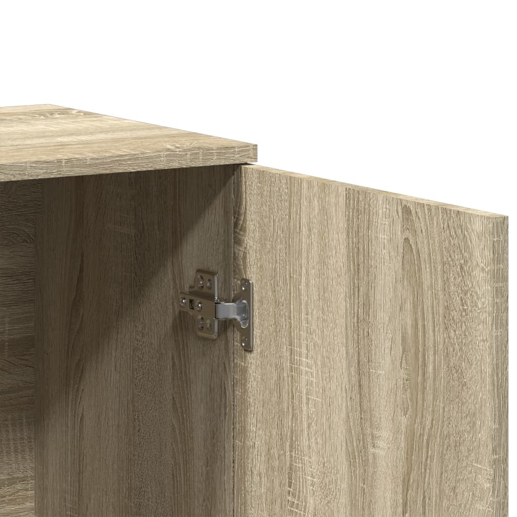 Buffet chêne sonoma 79x38x80 cm bois d’ingénierie - Buffets & bahuts