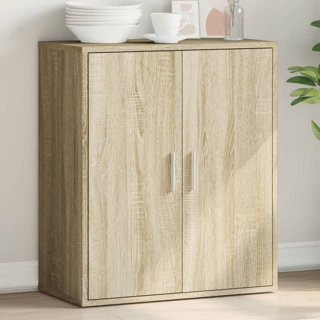 Buffet chêne sonoma 79x38x80 cm bois d’ingénierie - Buffets & bahuts