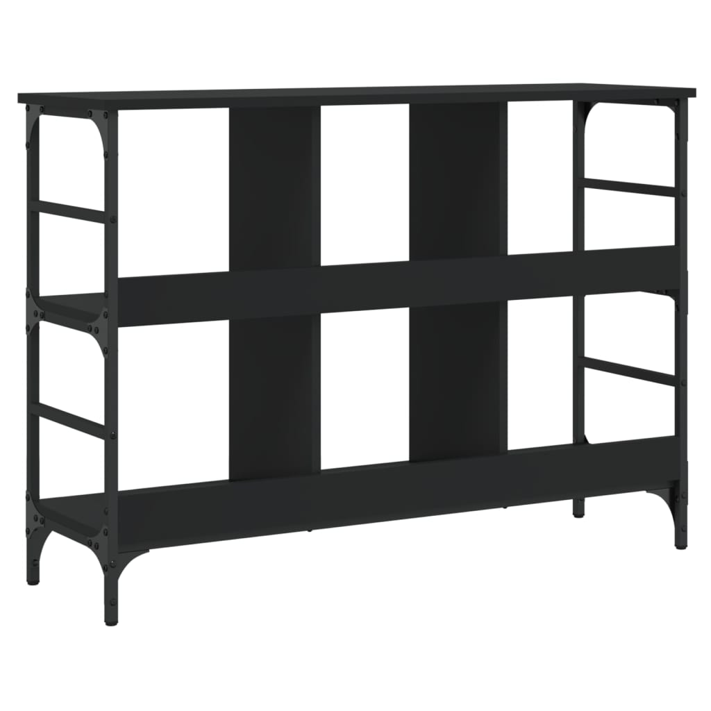 Buffet noir 102x32x73,5 cm bois d’ingénierie - Buffets & bahuts