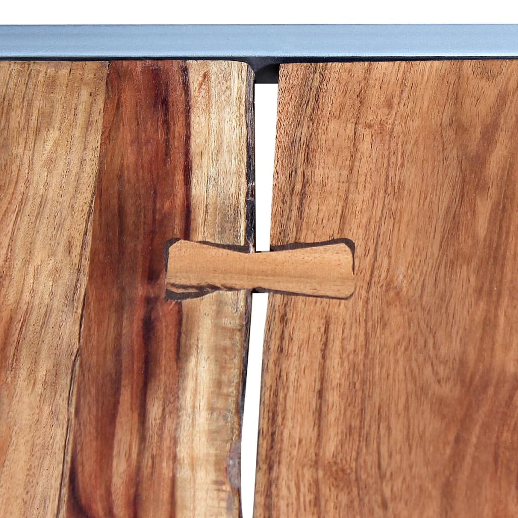 Ensemble de table basse 2 pièces Bois d’acacia massif - Tables basses