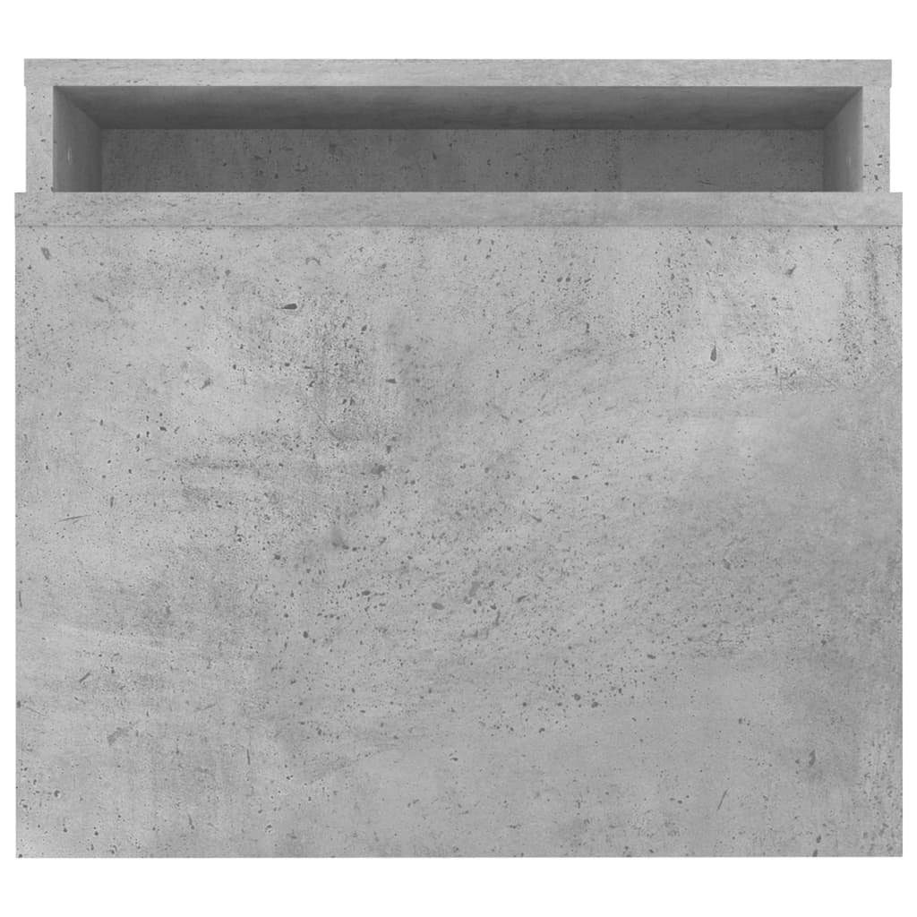 Ensemble de table basse Gris béton 100x48x40 cm Bois ingénierie - Tables basses