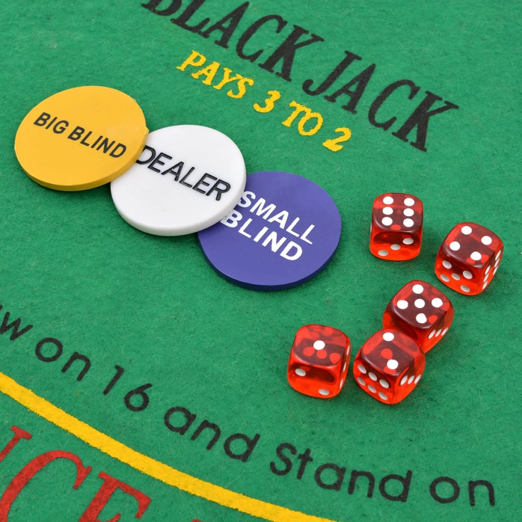 Jeu de Poker/Blackjack mixte avec 600 jetons Laser Aluminium - Jetons & malettes de poker