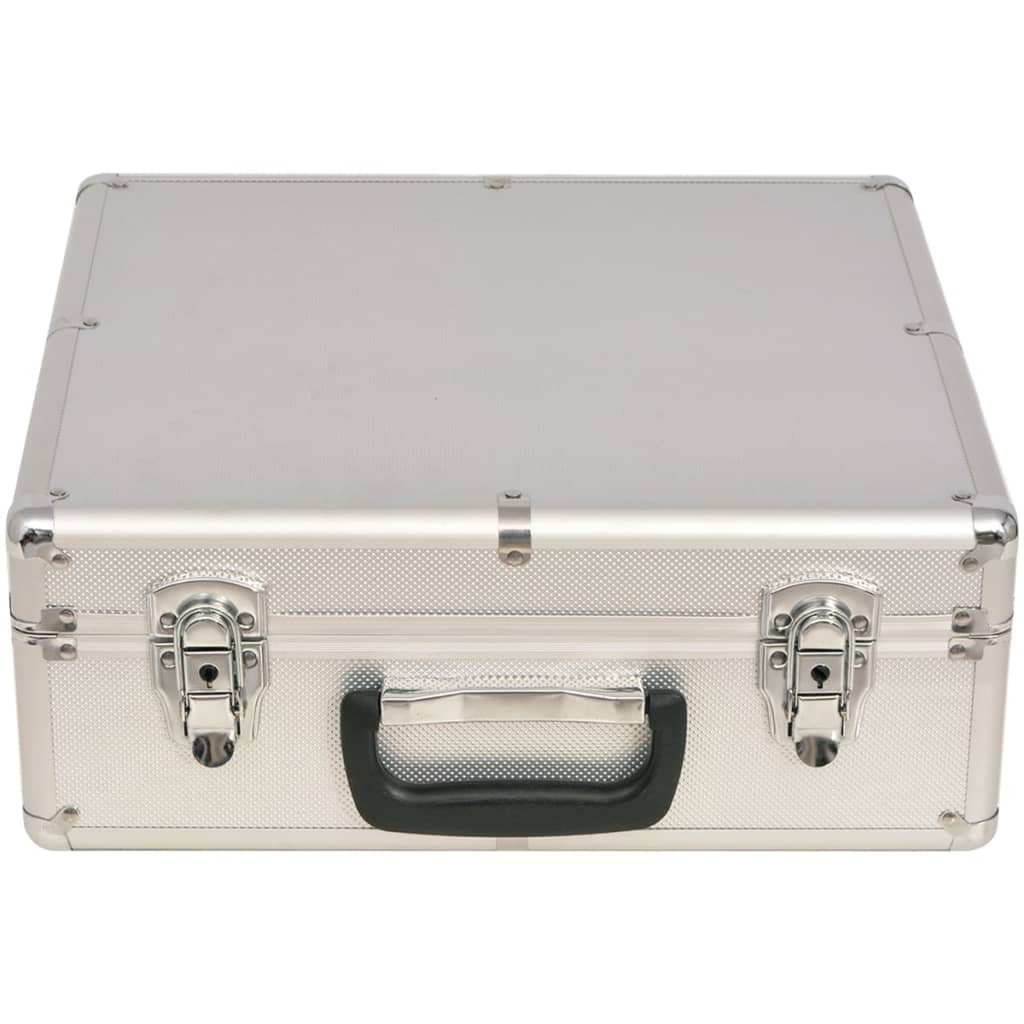 Jeu de Poker/Blackjack mixte avec 600 jetons Laser Aluminium - Jetons & malettes de poker