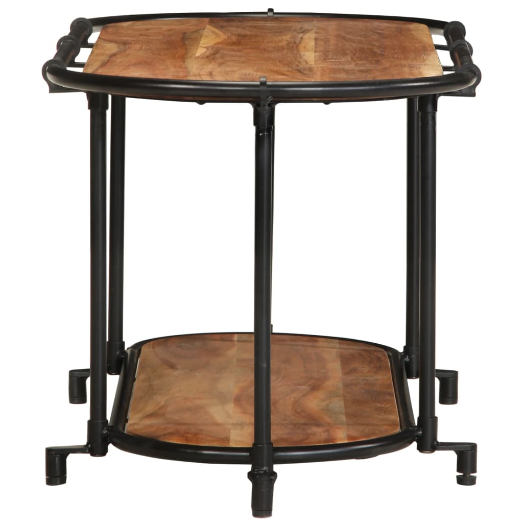 Meuble TV 100x42x40 cm bois d’acacia massif - Fixations & meubles de rangement multimédia