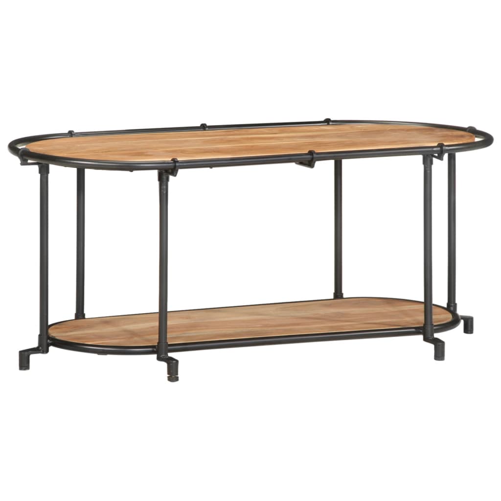 Meuble TV 100x42x40 cm bois d’acacia massif - Fixations & meubles de rangement multimédia