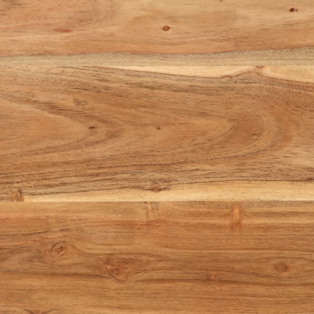 Meuble TV 100x42x40 cm bois d’acacia massif - Fixations & meubles de rangement multimédia