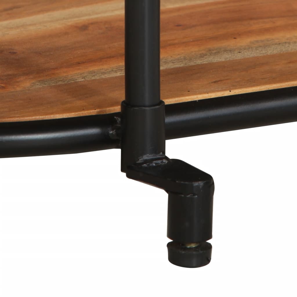Meuble TV 100x42x40 cm bois d’acacia massif - Fixations & meubles de rangement multimédia